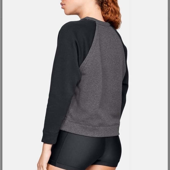 UNDER Armour Rival Sweatshirt, NWT - Picture 3 of 9